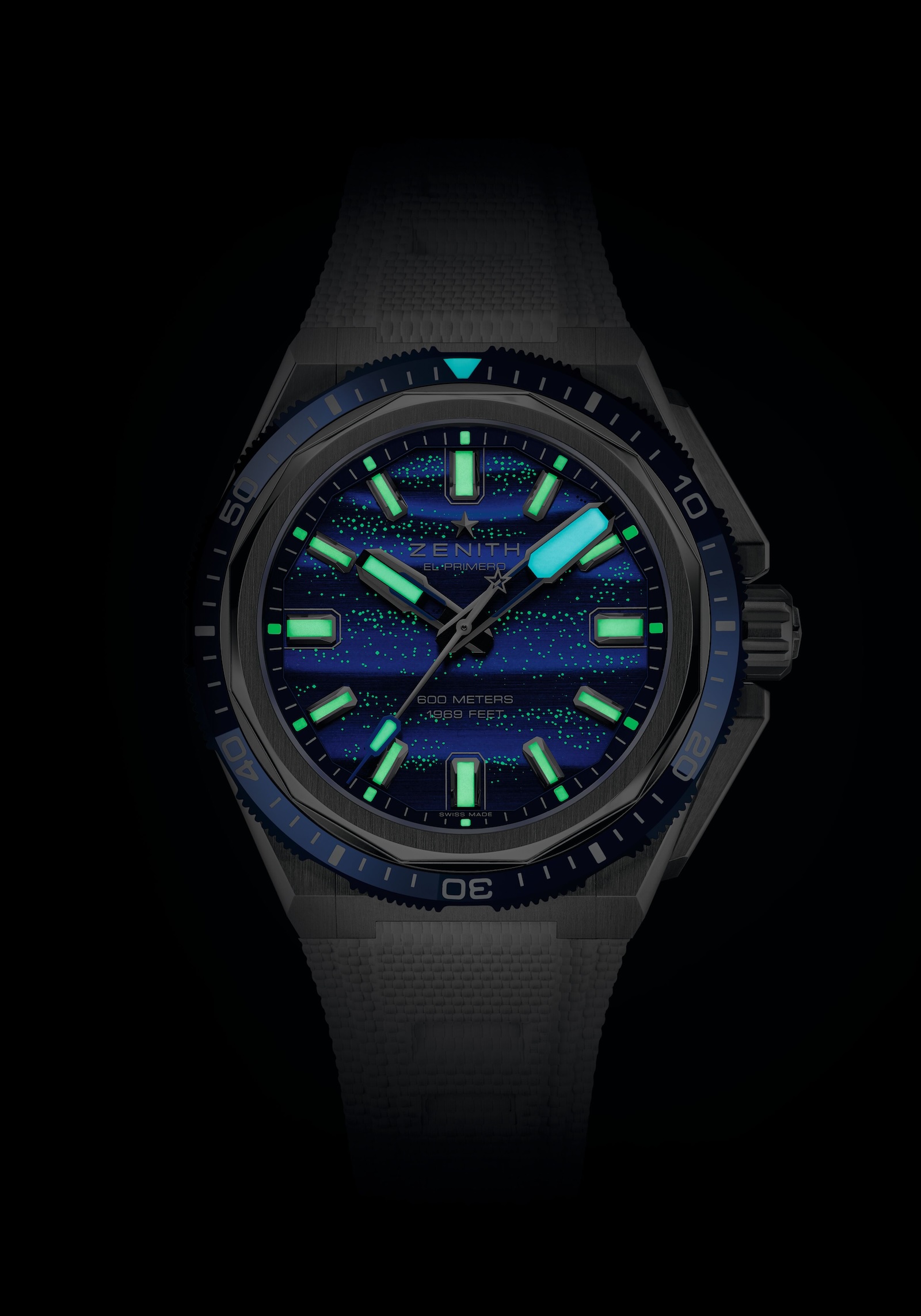 Zenith's Most Vivid DEFY Extreme Diver Yet Is a Topper Exclusive